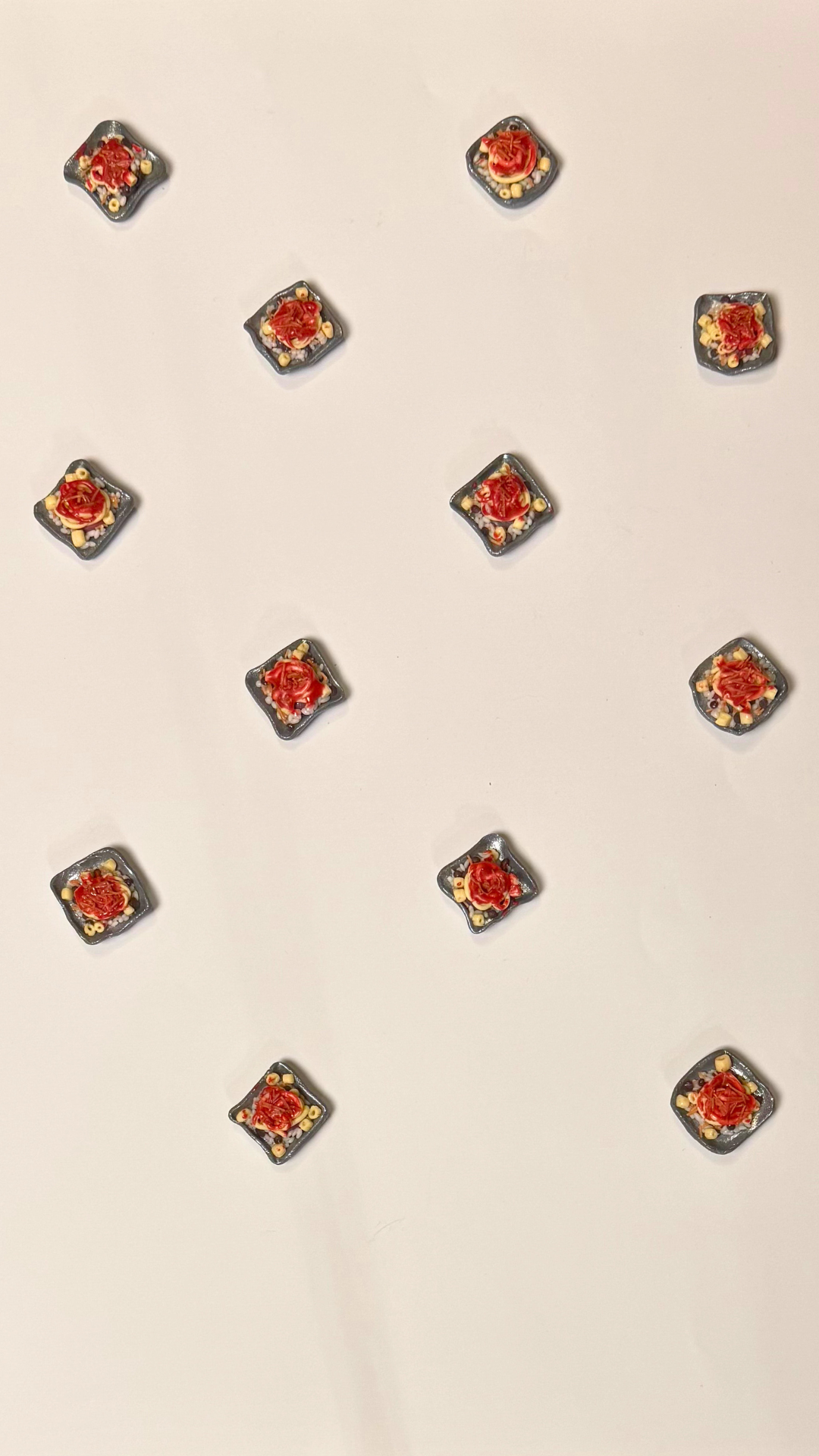 Miniature Egyptian Food Magnet set