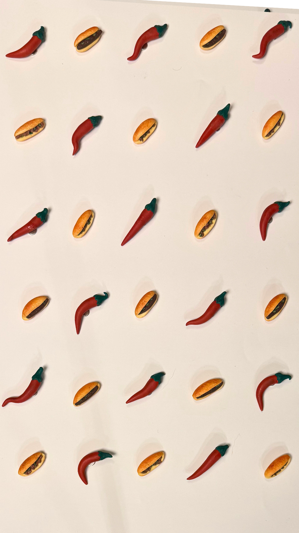 Miniature Egyptian Food Magnet set